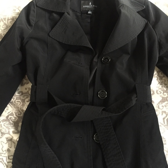 London Fog Single-breast Water Resistant Trench - Picture 4 of 7